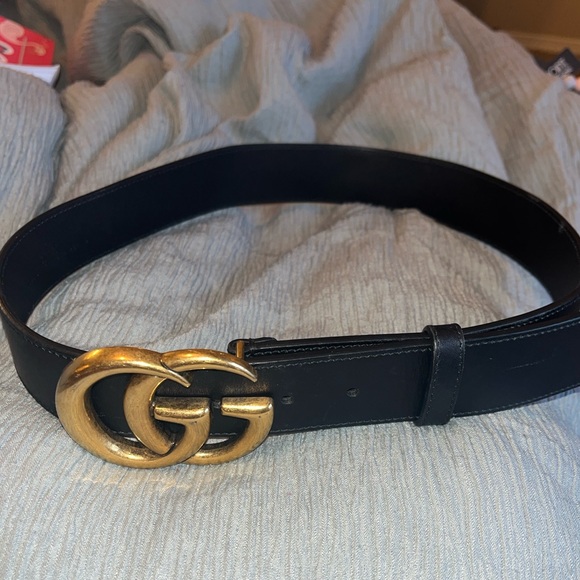 Leather 1.5in wide Gucci GG Marmont belt 80.32 - Picture 5 of 5